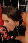 BDSM master Kathia Nobili is having fun with her lovely sex slaves