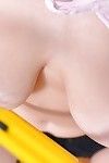 Busty Italian teenager Marina Visconti having enormous natural tits discharged