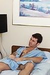 Attractive doctor James Deen gets anal fucked by her studly patient