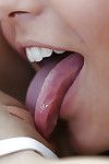 Fascinating teens sharing a huge boner and a creamy cumshot on their faces