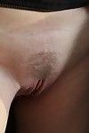 मामूली परिपक्व सुनहरे बालों वाली मिठाई Nensy छूत gaped गुदा और योनि