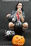 Hotkinkyjo trong Halloween Trang phục inserts món đồ chơi vào môn