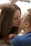 Sweet 18yo brunette hair gets her tight ass pounded at anal girls