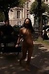 欧洲 美 amabella 是 采取 喜欢 的 的 街道上 剥离 赤裸裸的 和 做 要