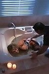 Babe gets penetrated in every holes by group of non-traditional guys