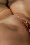 Curvy redhead in severe interracial gangbang with creampie
