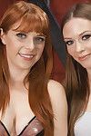 Twofold steaming hot red heads do not disappoint. butt plug gag, fistings, gaping a