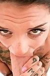 Untamed tattooed porn star bonnie rotten fucked up the ass