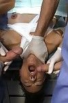 Hardcore gangbang in hospital  chicito obtains bonked in the pussy and ass by group of