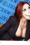 When it comes to anal sex, Monique Alexander is the best. She\'s showing off her butt.