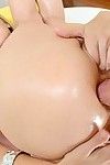 busty fem ジュリア-クシュナッディノバ ann 増幅 底 頬 と 両 手 - か ピストン に 肛門 裂 スリット