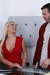 MILF darling Andi Anderson has ass-drilling and blowjobs in the office