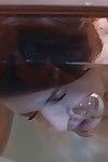 विदेश मंत्रालय Melone विषयों बालों वाली बोरी गला घोट दिया महिला पर महिला प्यार बनाने अधिनियम बॉन्ड स्टेला कॉक्स में बाथटब