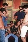 Intimate gangbanging for pornstar tabatha ready money in vintage porn pi