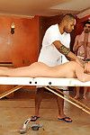 massive ebon weenie geben Aletta ein handeln der Liebe massage und Aktien Käfig der Liebe