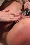 Forceful squirting and lezdom ass-pounding