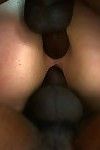 Sweaty interracial fuck and play gang group sex