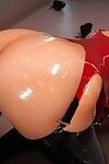 Latex anal unconventional banging with phoenix marie and mariah madisynn