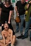 Beauty accepts fixed firmly up, anal fisted and wazoo bonked in public