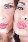 Delicious Euro dykes Anissa Kate and Eva Parcker love to tease and heave