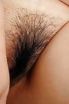 Chinese MILF Norie Shibamura undressing and swelling her unshaved lower than lips