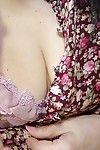 Stunning looking accustomed titties on Tsuyako Miyataka who is a hirsute seasoned