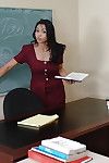 Milf advisor Mika Tan is giving a superior sexual act lesson to her student