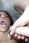 الصينية فاتنة ميا Lelani هو تتمتع Deepthroat عن طريق الفم اللعب من لها زميل
