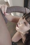 Oriental mother I'd like to fuck Marica Hase voluptuous sex cream on face afterwards giving BBC interracial bj