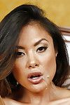 Sweet Asian MILF Kaylani Lei giving facefucking for sex cream facial