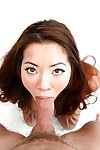 gonzo stil FOTOĞRAF oturum sahip Japon genç Morgan Lee veren kafa