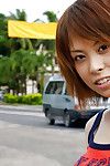 Стройные Китайский деваха с Фантазии ноги Минами Аикава разоблачение ее приятным отводы