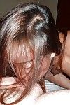 Petite Chinese hooker charming ejaculation on clever butt right after astonishingly a Farang