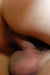 Aki Tanihara obtains dug and makes known her creampied snatch in close up
