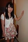 Gratifying oriental adolescent Chisa Nagata getting bare and vibing her gentile