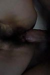 Ripe Chinese whore gives head and obtains her hirsute vagina shafted raw