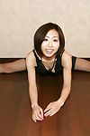 Bawdy oriental lady in nylons gives head and obtains bonked