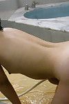 Великолепный Китайский молодой красотка с Незначительные фрикадельки Хитоми Хаясака очаровательный душем
