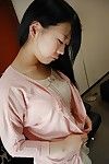 Chinese bombita in nylons Yuri Ayase sluggishly uncovering her fuckable twists