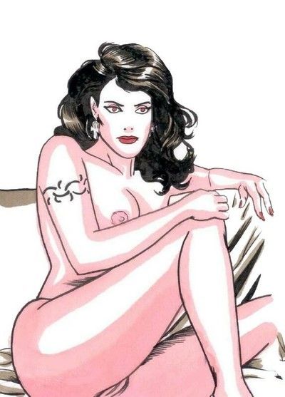 Sexy babe feels want in porn comics