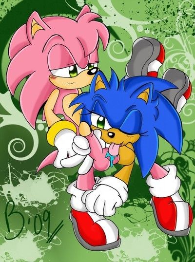 Amy rose from sonic as futa