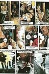 pornografia histórias em quadrinhos com Úmido pinto sendo escavado Difícil