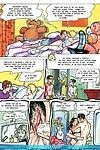 皇后区 共享 公鸡 在 的 最热门的 性爱 漫画