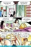 皇后区 共享 公鸡 在 的 最热门的 性爱 漫画