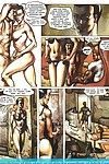pornografia histórias em quadrinhos com clammy Babe sendo fodido matérias