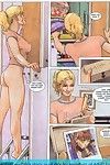 блондинка Медсестра Едет shlong в Горячая сексуальные акт комиксы