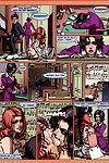 Sexy hooker with fuckable waste in copulation comics