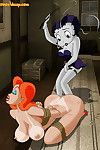 Betty Boop copulates Jessica thỏ