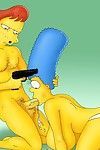Nieposkromiony Marge Simpson i edna. Marge Simpson to A нимфомания