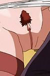 Sujo Anime com pinto forçado para saltar o pica-pau